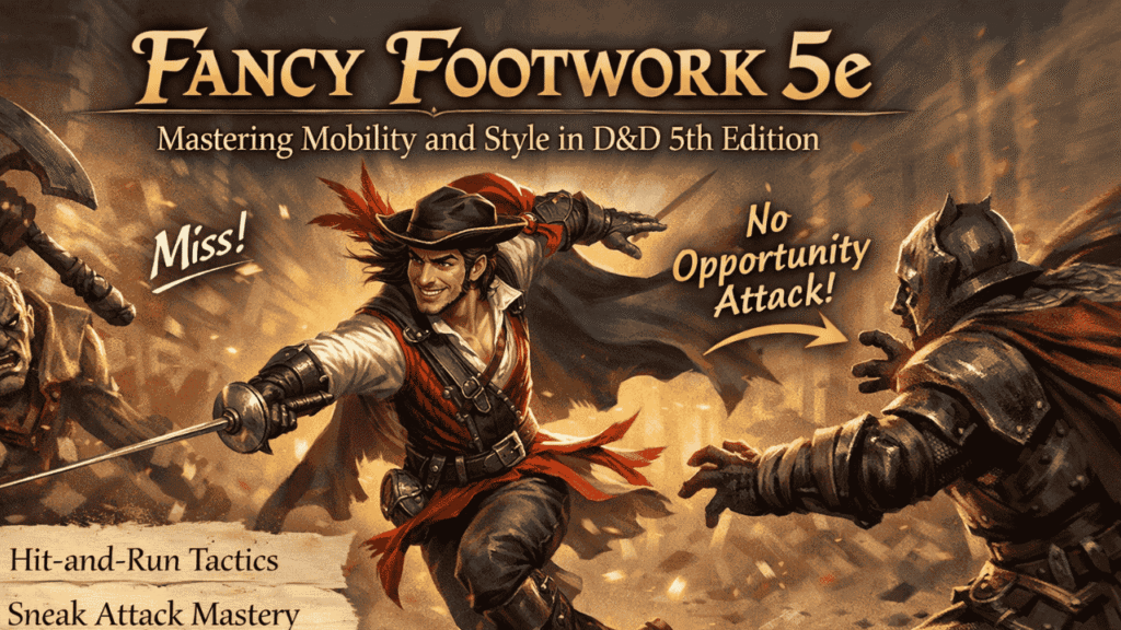 fancy footwork 5e
