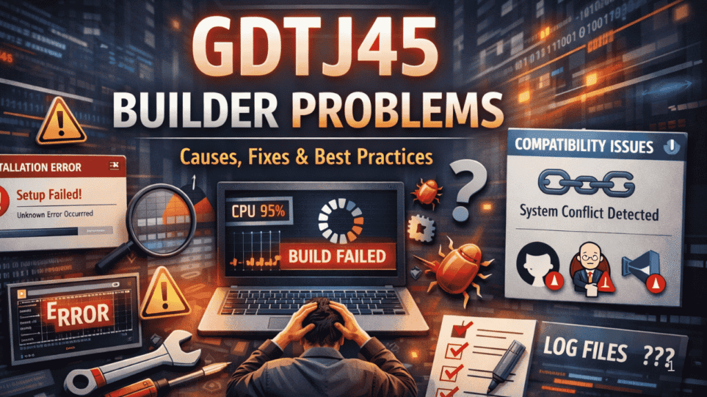 software gdtj45 builder problems