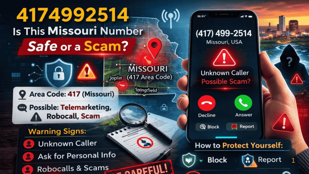 4174992514: Is This Missouri Number Safe or a Scam? 4174992514