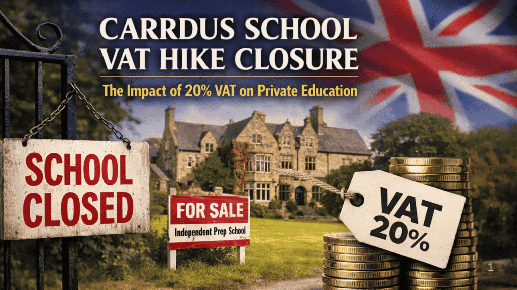 carrdus school vat hike closure