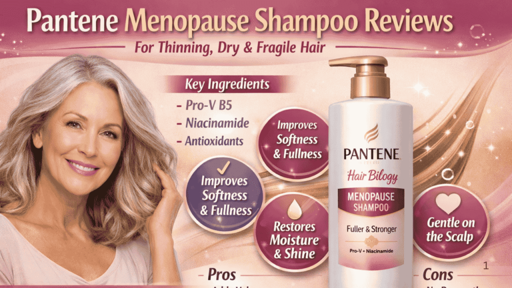 Pantene Menopause Shampoo Reviews: Honest Insights, Ingredients, Benefits, and Real Results pantene menopause shampoo reviews