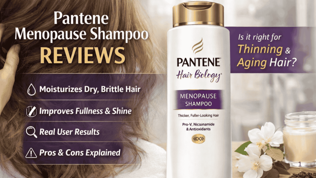 pantene menopause shampoo reviews