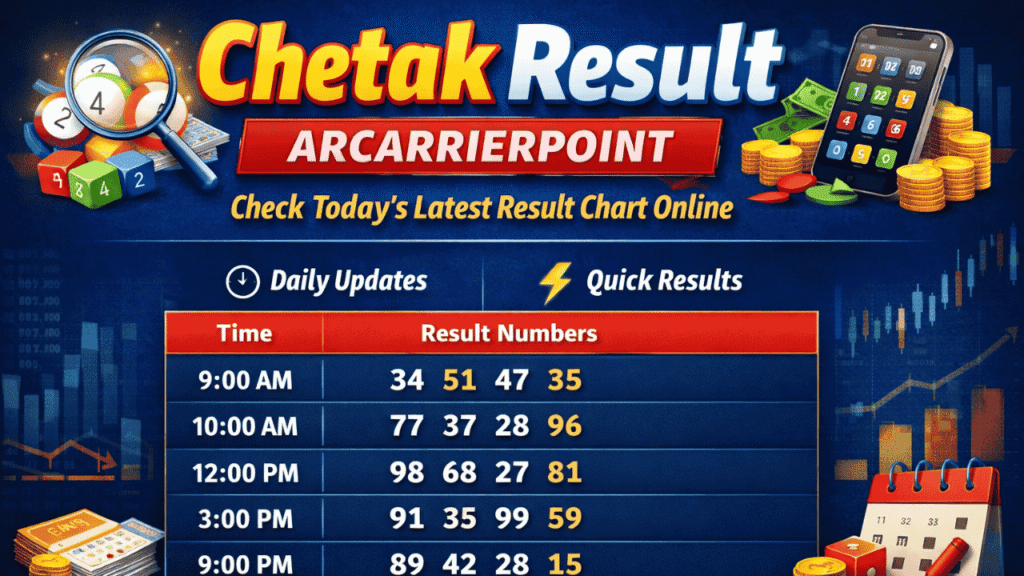 Chetak Result Arcarrierpoint: Check Today’s Latest Chetak Result Chart Online chetak result arcarrierpoint