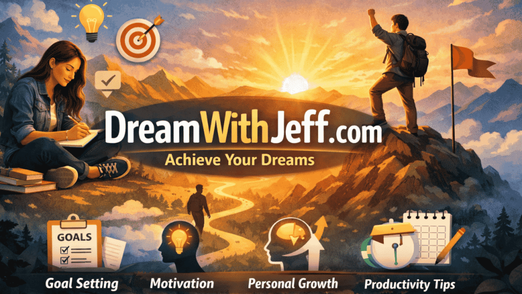 Dreamwithjeff .com: Personal Growth Platform Helping People Achieve Their Dreams dreamwithjeff .com