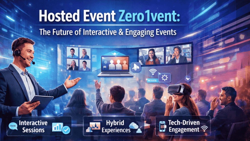 hosted event zero1vent