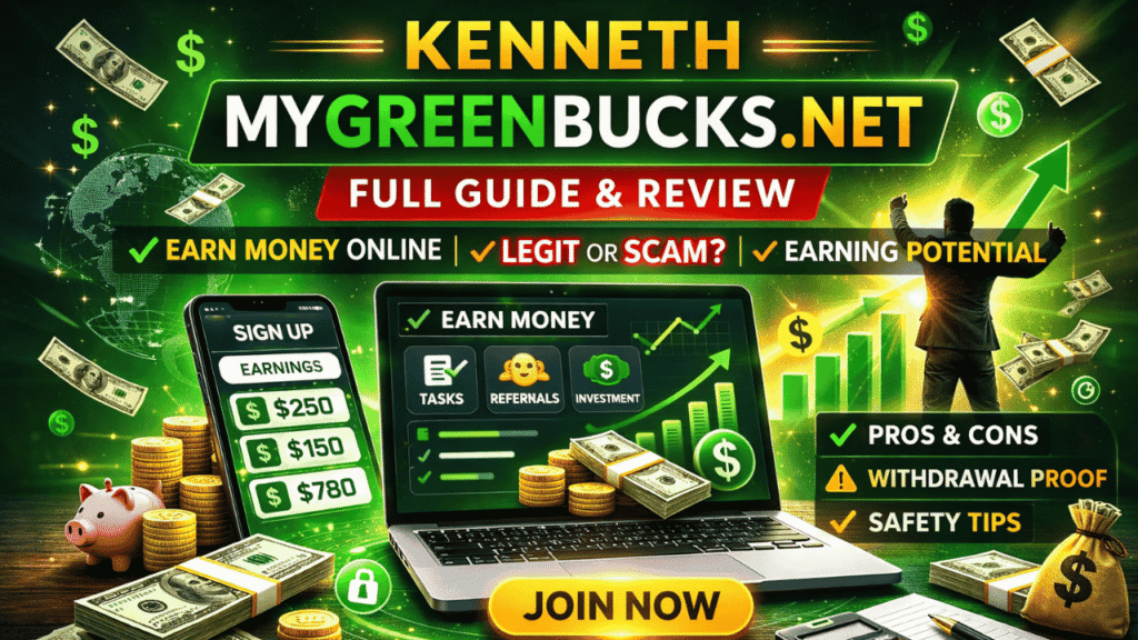 kenneth mygreenbucks net