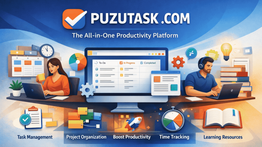 Puzutask com: The All-in-One Platform for Smarter Work and Organization puzutask com