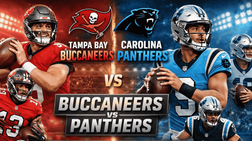 tampa bay buccaneers vs carolina panthers match player stats