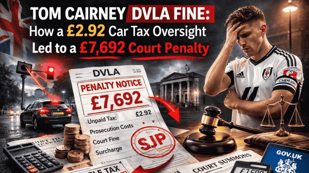 tom cairney dvla fine