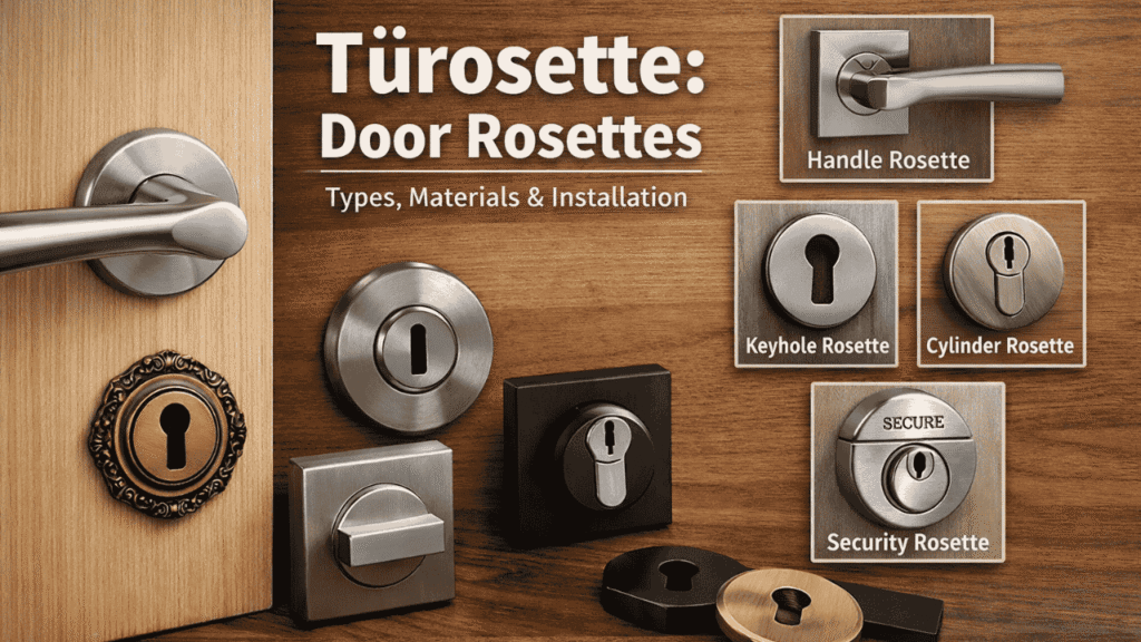 Türosette: Door Rosettes, Types, Materials, and Installation türosette