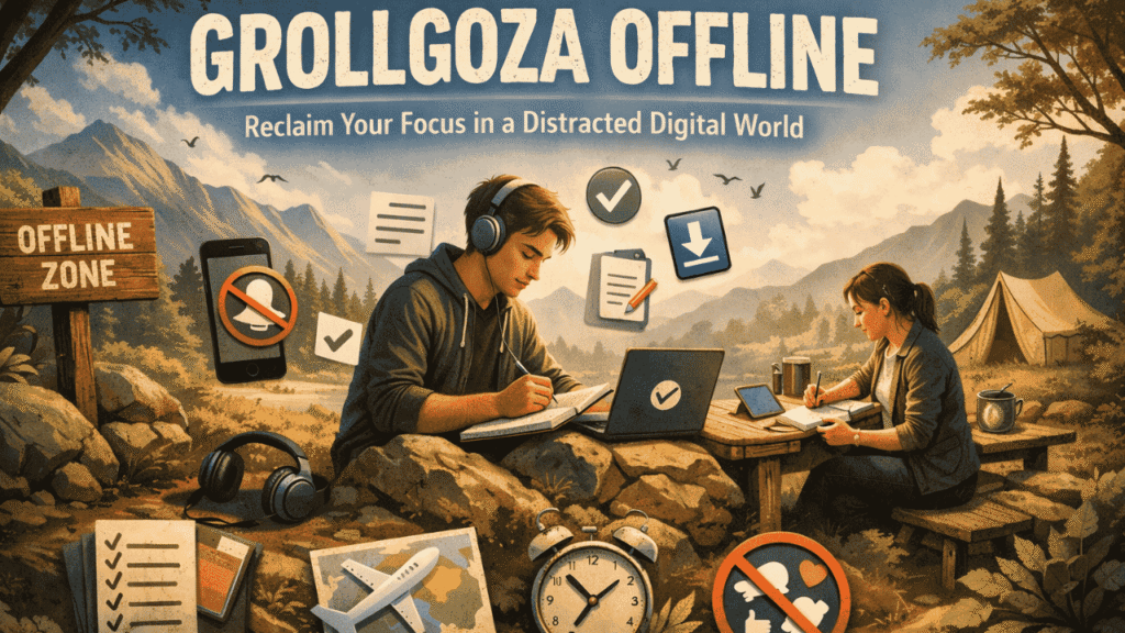 Grollgoza Offline: Reclaim Your Focus in a Distracted Digital World grollgoza offline