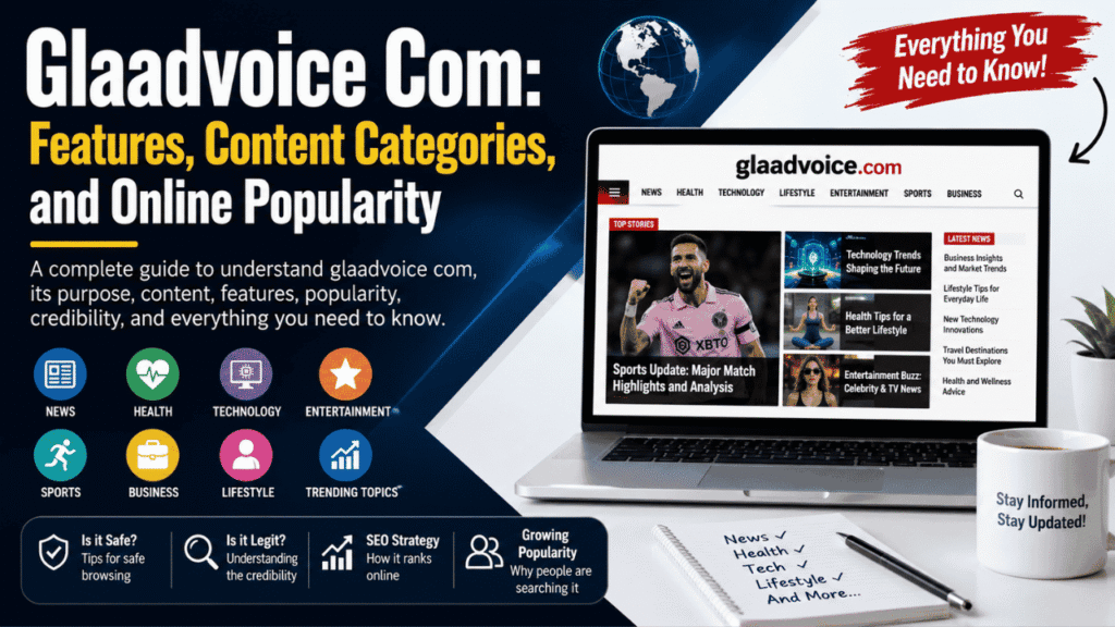 Glaadvoice Com: Features, Content Categories, and Online Popularity glaadvoice com