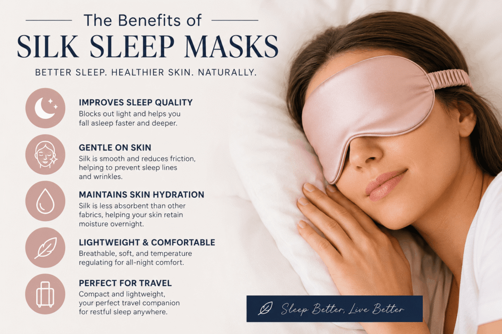Silk Sleep Masks: The Secret to Better Sleep and Healthier Skin Silk Sleep Masks The Secret to Better Sleep and Healthier Skin