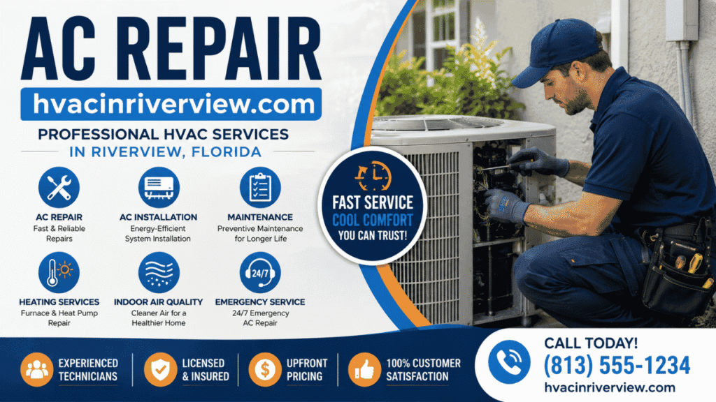 ac repair hvacinriverview.com