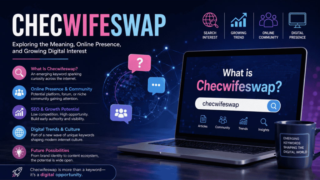 Checwifeswap: Exploring the Meaning, Online Presence, and Growing Digital Interest checwifeswap