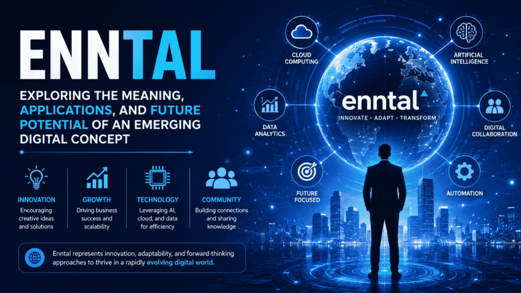 Enntal: Exploring the Meaning, Applications, and Future Potential of an Emerging Digital Concept enntal