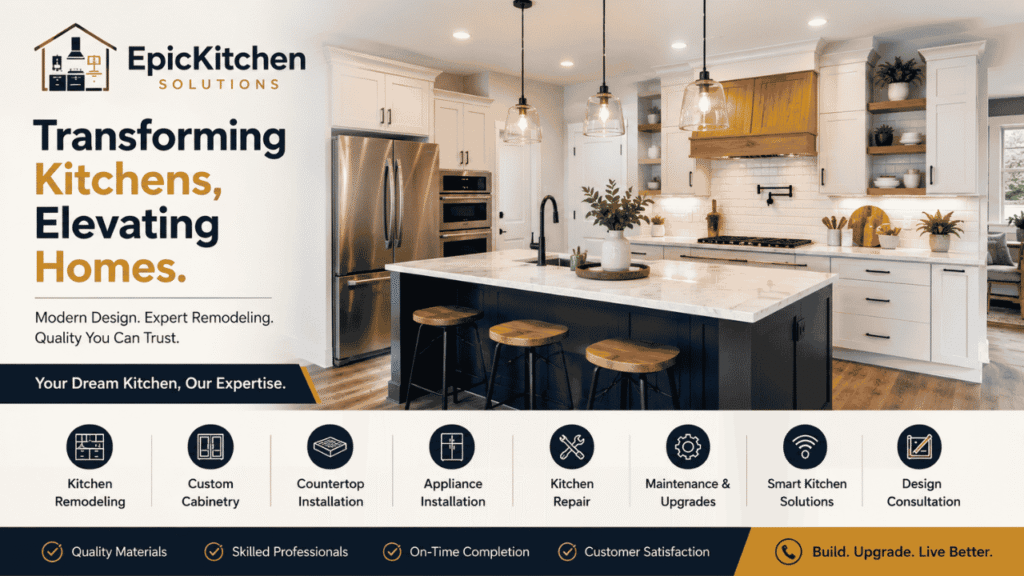 EpicKitchenSolutions. com: Modern Kitchen Design, Remodeling, and Home Improvement epickitchensolutions. com