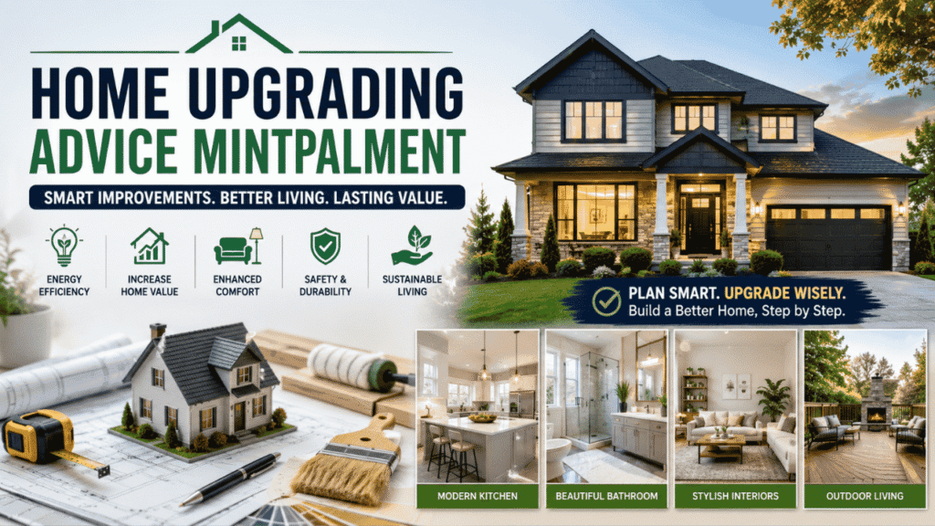 home upgrading advice mintpalment