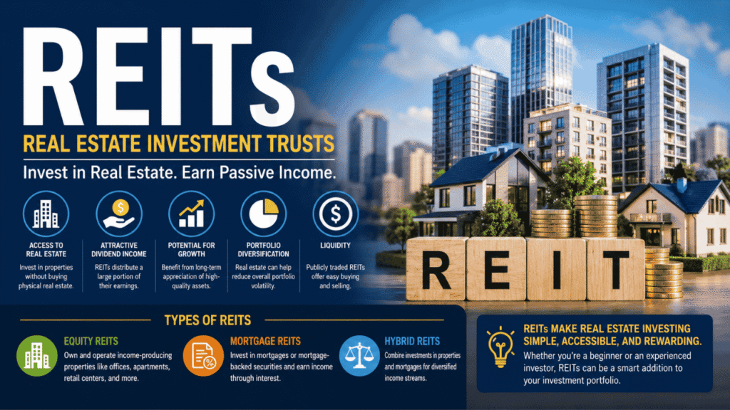 https://fintrustadvice.com/real-estate-investment-trusts-reits: Real Estate Investment Trusts (REITs) httpsfintrustadvice.comreal-estate-investment-trusts-reits