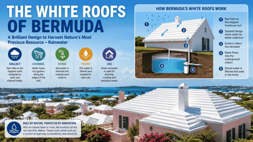 white roofs in bermuda