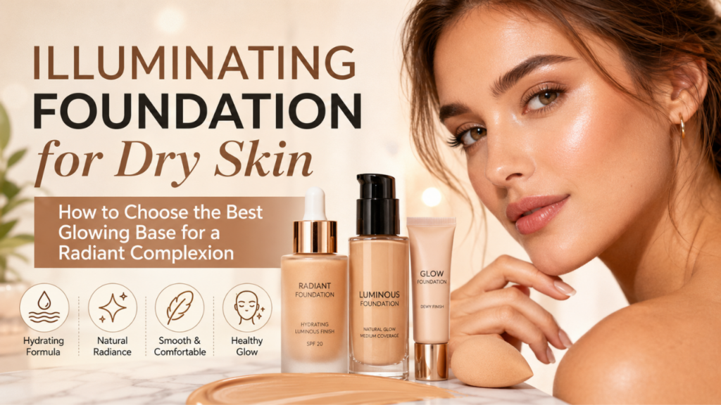 Illuminating Foundation for Dry Skin: How to Choose the Best Glowing Base for a Radiant Complexion illuminating foundation for dry skin