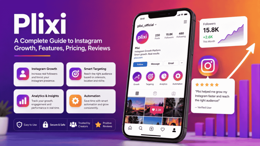 Plixi: A Complete Guide to Instagram Growth, Features, Pricing, Reviews plixi