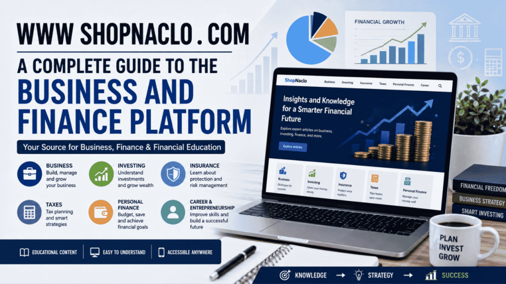 www shopnaclo . com: A Complete Guide to the Business and Finance Platform www shopnaclo . com