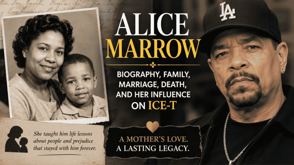Alice Marrow: Biography, Family, Marriage, Death, and Her Influence on Ice-T alice marrow
