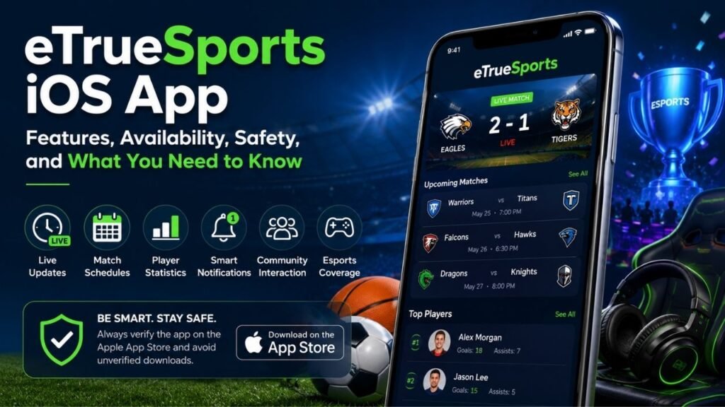 eTrueSports iOS App: Features, Availability, Safety, and What You Need to Know etruesports ios app