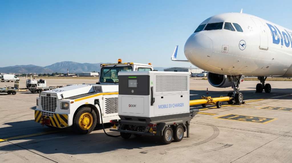 When Fixed Charging Falls Short: How Mobile Energy Storage Can Build a More Resilient Airport GSE Charging Strategy Airport GSE Charging Strategy