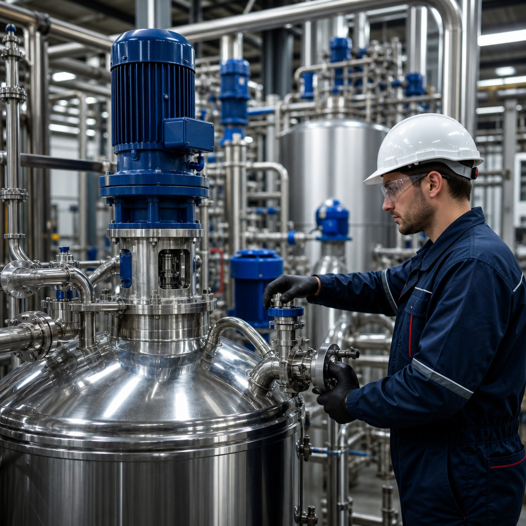 How Industrial Mixing and Fluid Control Equipment Shape Modern Process Plants