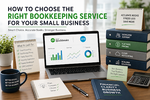 How to Choose the Right Bookkeeping Service for Your Small Business